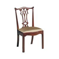 Connecticut Polished Mahogany Side Chair