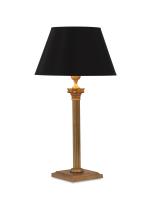 Table Lamp In Antique Brass