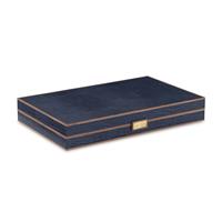 Navy Leather Game Board