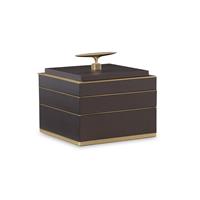 Brown Jewelry Compartment Box