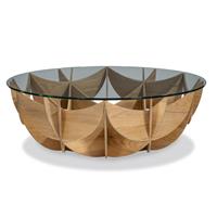 Oak Honeycomb Table