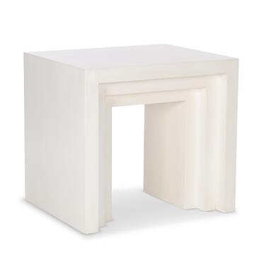 Aries End Table Coconut